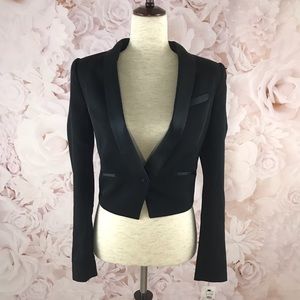 Victoria Secret Black Tuxedo Jacket